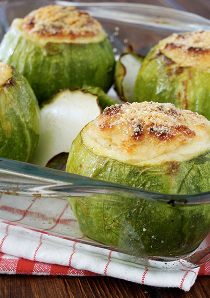 Una foto de Calabacines rellenos