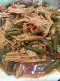 Tauco tauki kacang panjang