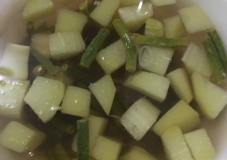 Proses Membuat Sayur asem bening Anti Gagal