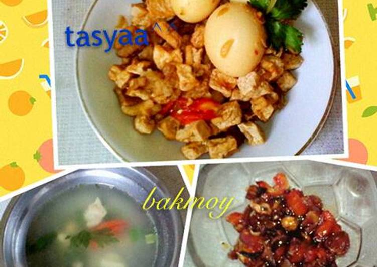 Bakmoy Ayam Kuah Jahe + Sambel Kecap Matang