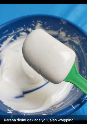 Foto resep Whipping cream homemade