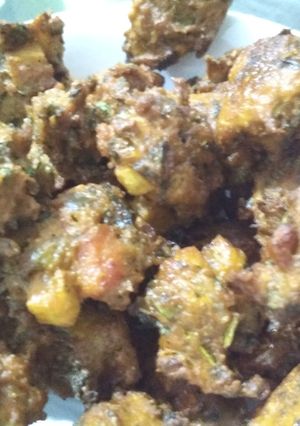 A picture of Crispy Mix Veg bhaji Pakodas.