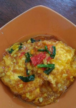 Foto resep Telor ceplok asam manis pedas