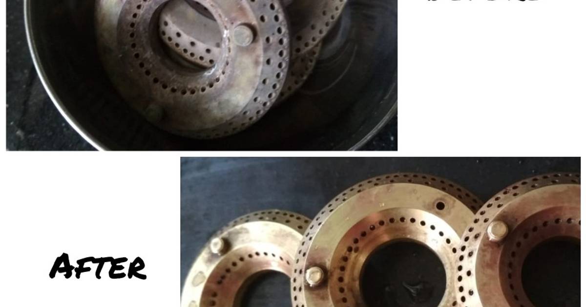 How to clean Gas Burners Recipe by Sana Jinabade Cookpad