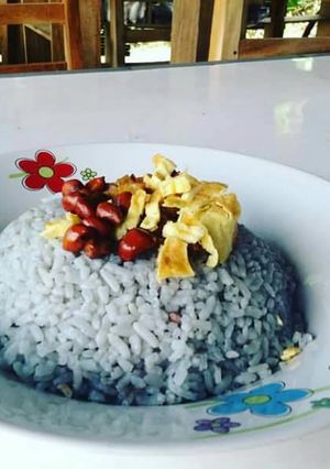 Foto resep Nasi uduk biru bunga telang