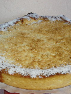 Una foto de Tarta de Dulce de leche y coco