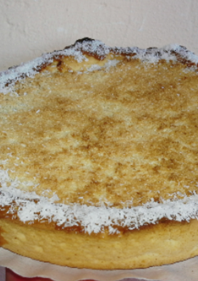 Una foto de Tarta de Dulce de leche y coco