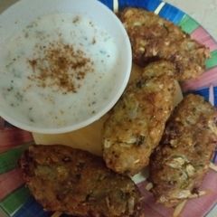 A picture of #looki k kabab #cookpada #Iftari with huma.