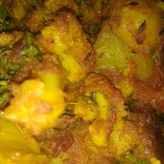 A picture of Cauliflower curry.
