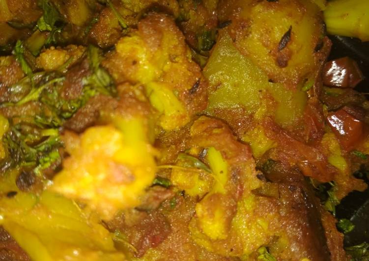 Recipe of Speedy Cauliflower curry