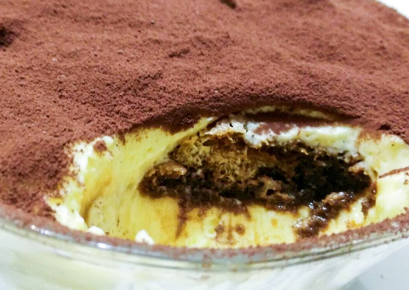 Tiramisú receta