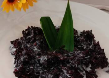 Resep Mudah Bubur ketan hitam Ala Warung