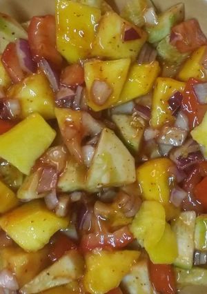 A picture of Mango Salsa.