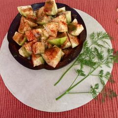 A picture of Amrood chaat.