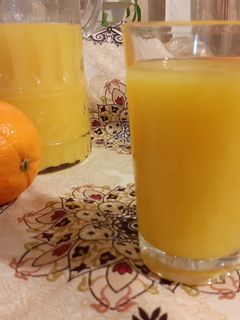 عکسی از دستور شربت پرتقال