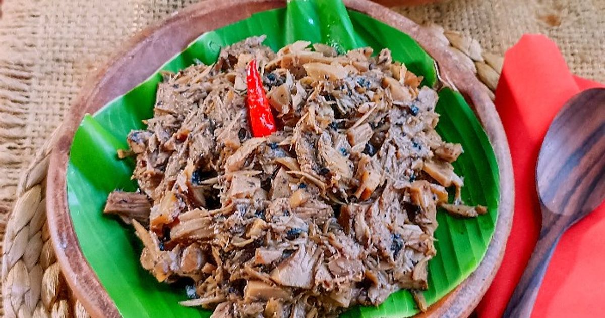 Gudeg Tewel Bumbu Kluwak