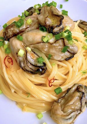 Foto di Spaghetti con ostriche e salsa di soia a modo mio 🇯🇵🍴