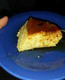 Flan de huevo casero