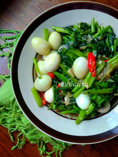 Foto resep Cah kangkung saos tiram