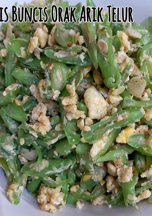 Foto resep Tumis Buncis Orak Arik Telur