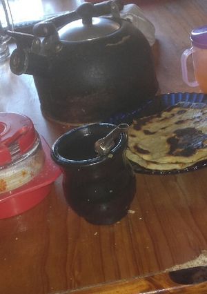 Una foto de Hotcakes de banana