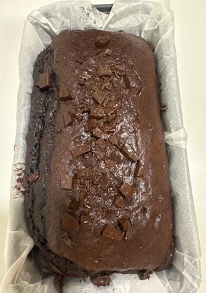 Una foto de Bizcocho de chocolate