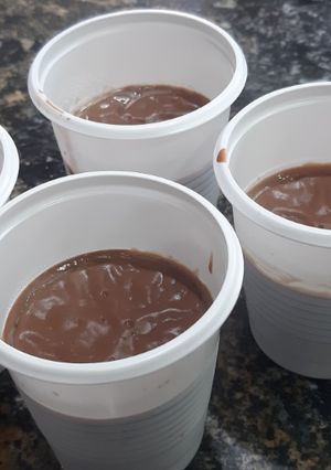 Una foto de Postres de chocolate light