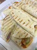 ساندويج بخبز تورتيلا 😋😍🌮