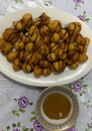 صورة لوصفة لقيمات هشه