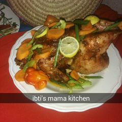 A picture of Roasted chicken.