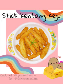Foto resep Stick kentang keju // snack mpasi 8m+