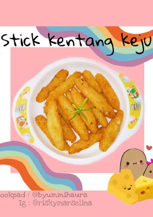 Foto resep Stick kentang keju // snack mpasi 8m+
