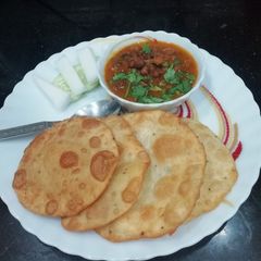A picture of Masala Puri.