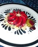 Mousse de Piloncillo con Jelly de calabaza