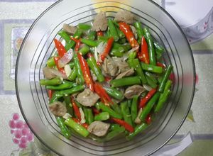 Foto resep Simple Oseng Buncis Bakso Segar