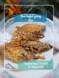 Ikan tongkol goreng telur