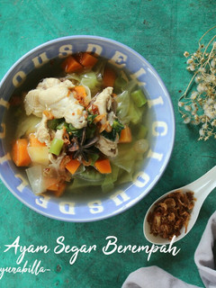 Foto resep Sup Ayam Segar Berempah