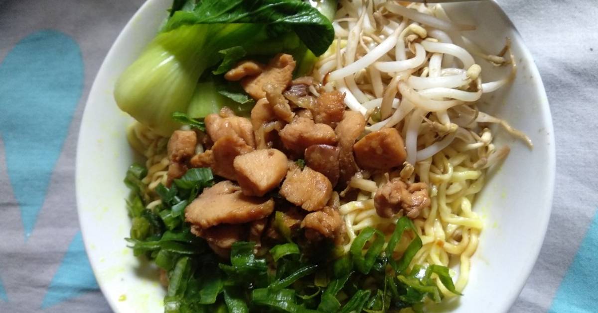 Resep Mie Ayam Ndeso Bakmi Ayam Oleh Devie Wahyu Cookpad