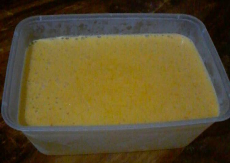 Resep Baru Manggo Ice Cream Lezat Mantap