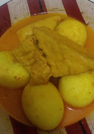 Foto resep Gulai telur tahu