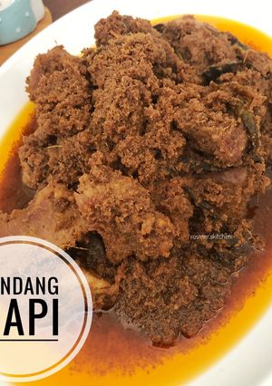 Foto resep Rendang Sapi