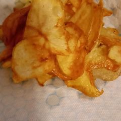 A picture of Homemade crisps.