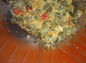 Una foto de Tortilla de pencas de acelga !!!