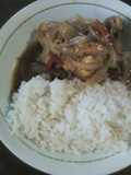 Pollo en salsa soya