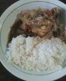 Pollo en salsa soya