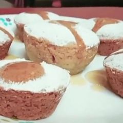 Black currant muffins A picture of Black currant muffins.