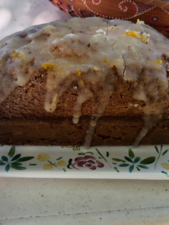 Una foto de Budín de naranja