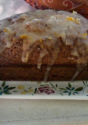 Una foto de Budín de naranja