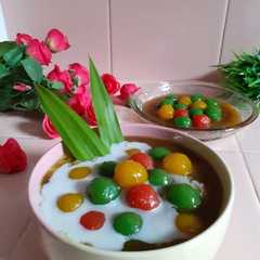 A picture of Kolak Biji Salak.