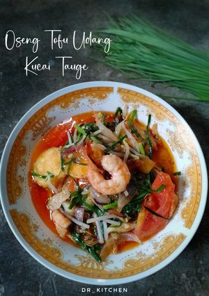 Foto resep Oseng Tofu Udang Kucai Tauge
